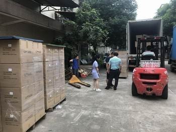 Loading and ready for shipment image 1